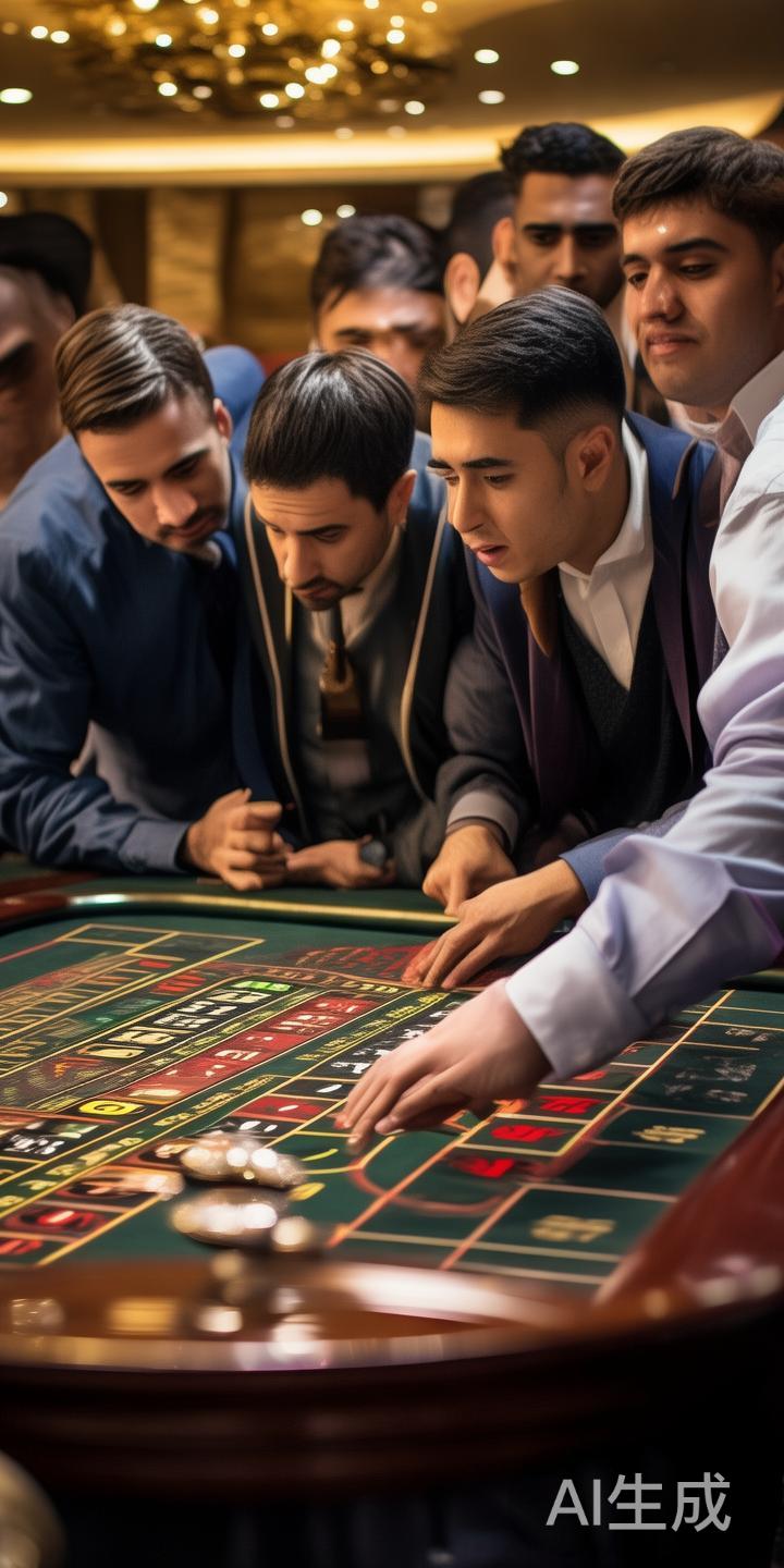 在新葡京赌场，部分男性玩家会借助简单的统计学技巧，